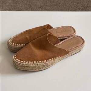 Sam Edelman Austin Espadrille Mule Suede Slides Shoes Size 8